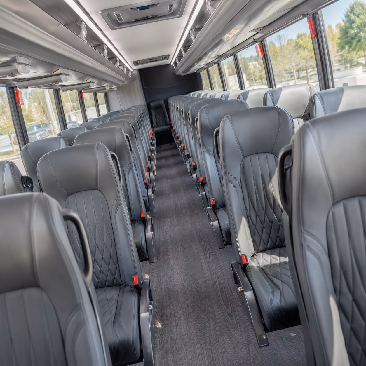 35 passenger minibus inside