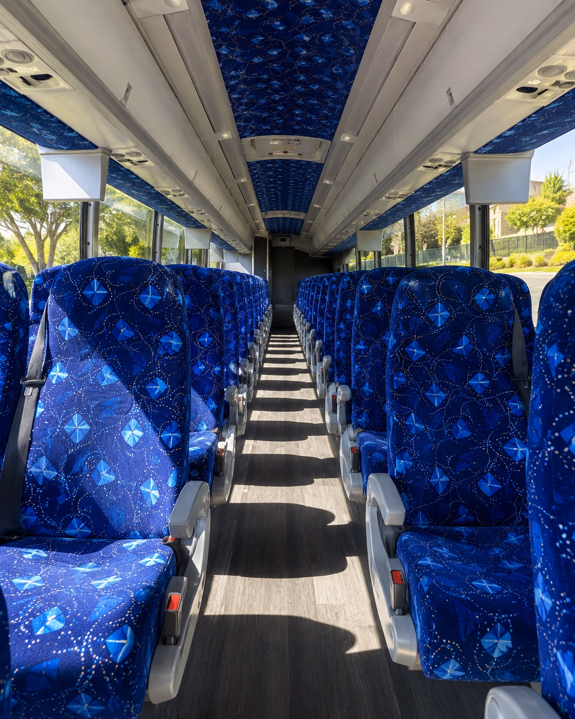 sunnyvale airport transportation onboard seating