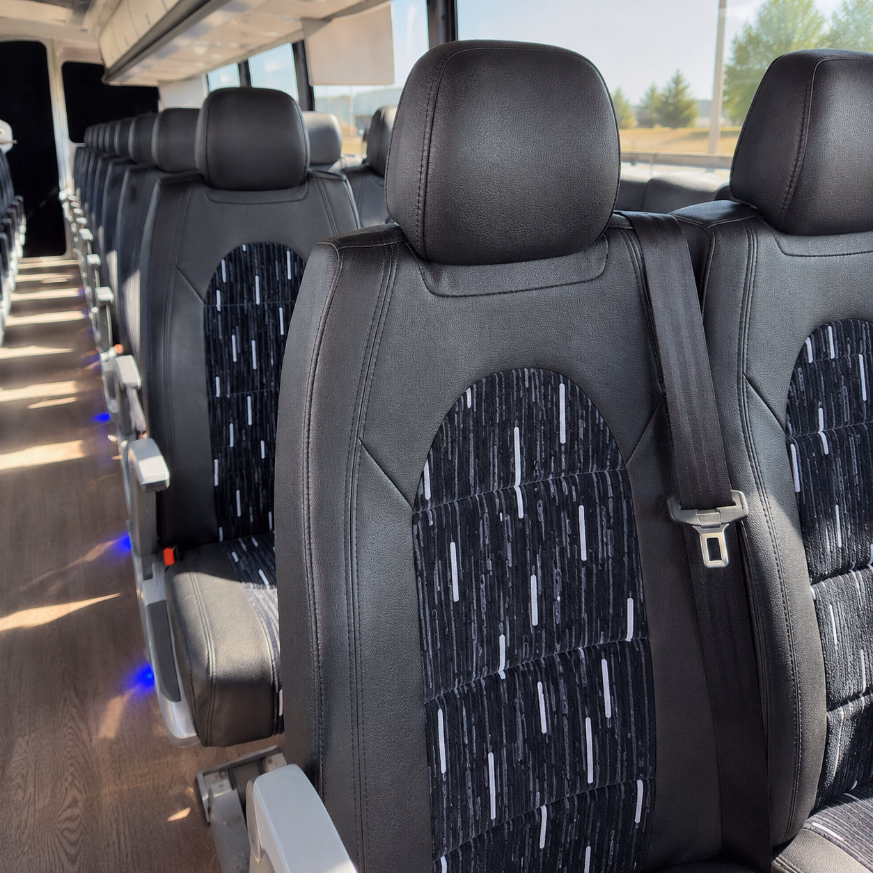 sunnyvale corporate event transportation onboard seating