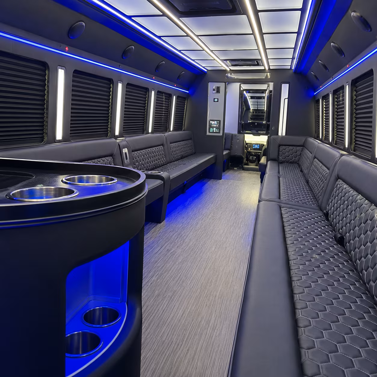 sunnyvale holiday party bus rental
